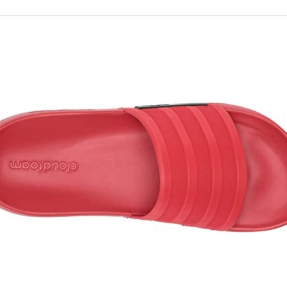 Adidas Racer TR Slides- Red - Picture 2 of 11